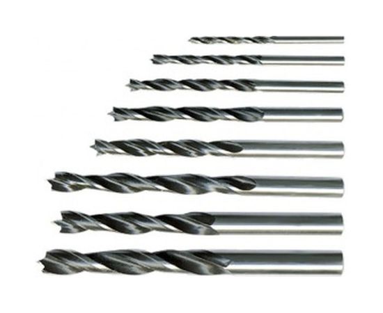 Набор сверл (8 шт; 3-10 мм) по дереву SPARTA 702125 