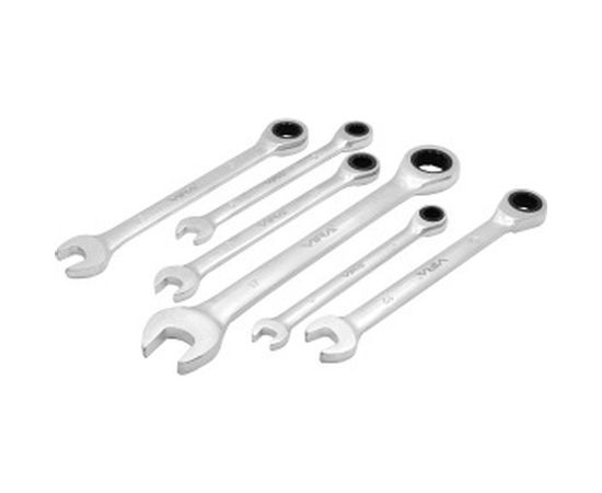 Набор комбинированных ключей c трещоточным механизмом VIRA 6 шт. 511600 