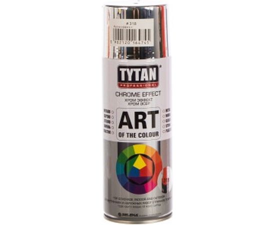 Аэрозольная краска TYTAN PROFESSIONAL ART OF THE COLOUR хром 400мл 64745 