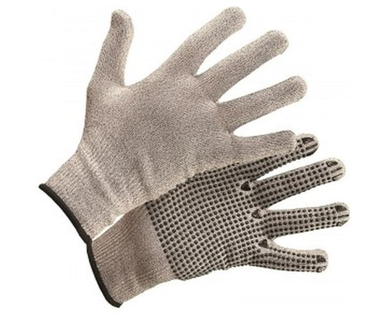 Перчатки из высокополимеризированного волокна ULTIMA точка, с покрытием ПВХ ULT970D/M 