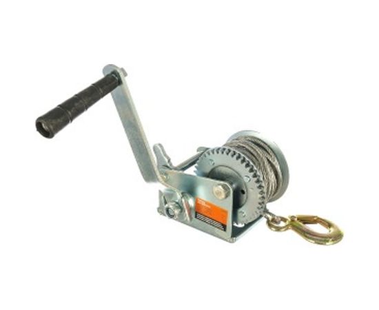 Шестеренчатая лебедка АвтоDело 675 кг трос 10м. 43675 11063 