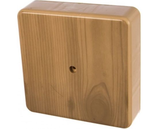 Распаячная коробка TDM 100х100х29 ОП сосна, с клеммной колодкой SQ1401-0408 