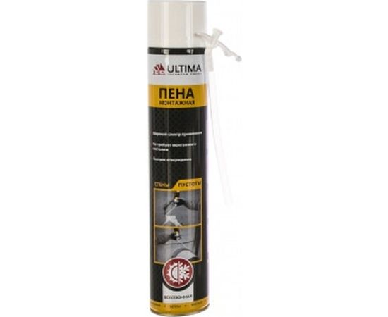 Монтажная всесезонная пена Ultima 700 ml UDFUF00003 – изображение 2