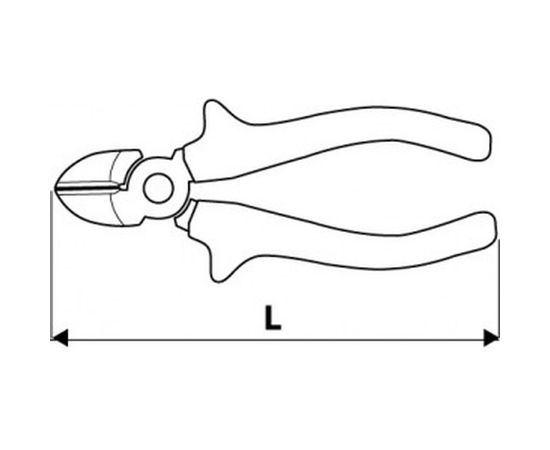 Боковые кусачки TOPEX 160 мм, 1000В 32D517 – изображение 3