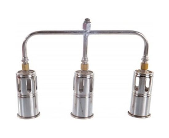 Набор для газовой пайки TOPEX 90 кВт, 3 насадки 44E123 – изображение 3