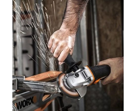 Аккумуляторная угловая шлифмашина WORX кейс WX800 – изображение 3
