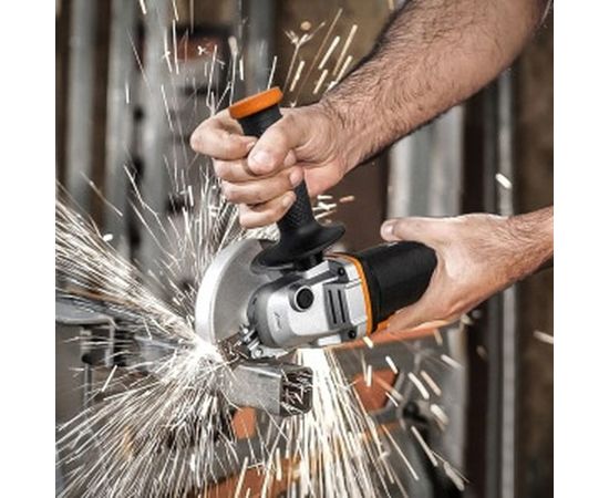 Аккумуляторная угловая шлифмашина WORX кейс WX800 – изображение 4