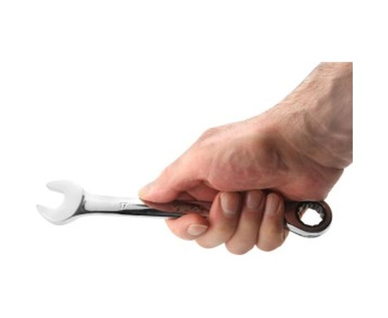 Набор комбинированных ключей c трещоточным механизмом VIRA 6 шт. 511600 – изображение 4