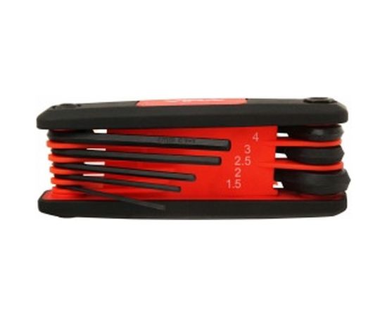 Набор складных шестигранных ключей в пластиковом держателе Vira 303144 – изображение 2