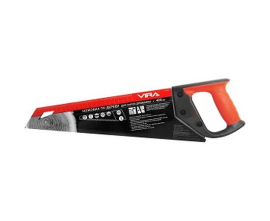 Ножовка по сырой древесине 3D зуб 400 мм VIRA 800240 – изображение 7
