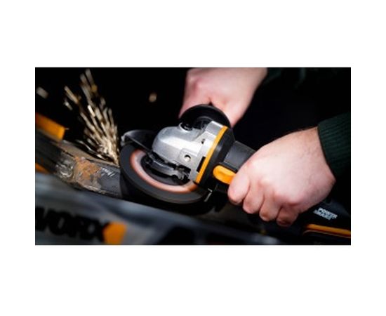 Аккумуляторная угловая шлифмашина WORX WX803 – изображение 7