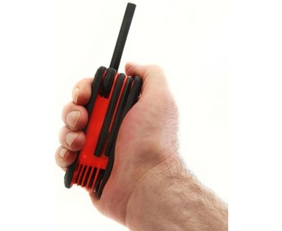 Набор складных шестигранных ключей в пластиковом держателе Vira 303144 – изображение 5