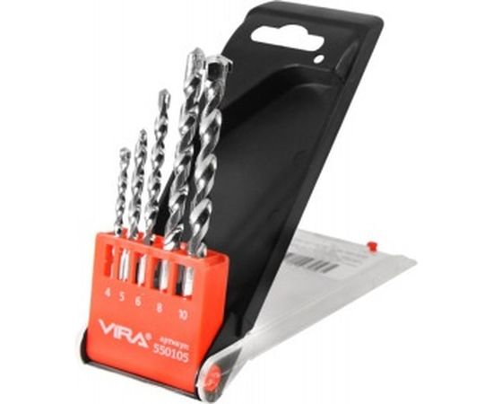 Набор сверл по бетону (5 шт; 4-10 мм) Vira 550105 