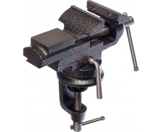 Поворотные тиски-мини с наковальней (для точных работ, 60 мм) Зубр МАСТЕР 32485 