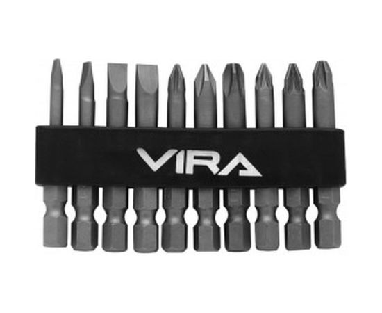 Набор бит с клипсой на пояс (10 шт; 50 мм) Vira 303253 