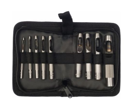 Набор пробойников для кожи 2-13мм, 9шт Зубр МАСТЕР 22949-H9 