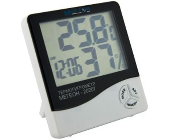 Настольный термогигрометр МЕГЕОН 20207 