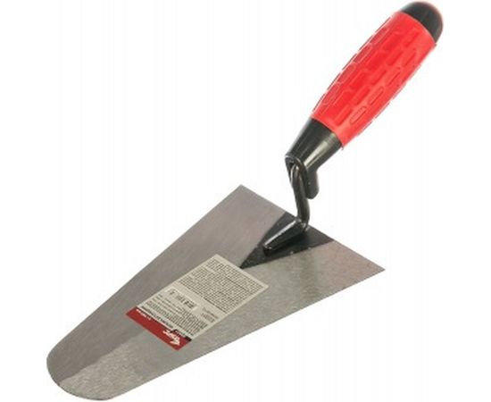 Мастерок бетонщика, прорезиненная ручка 180 мм КУРС 04931 