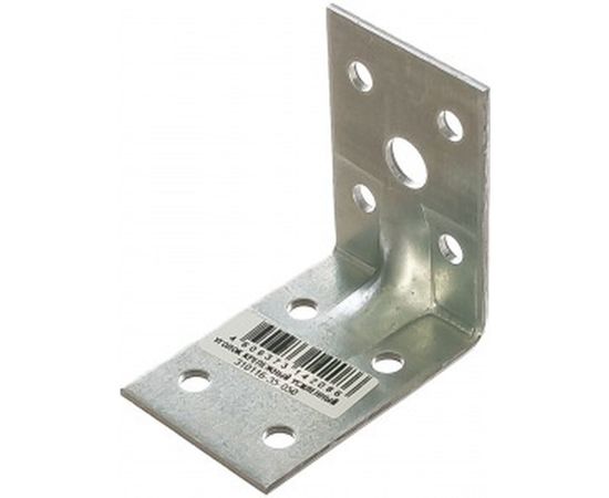 Крепежный угол Зубр МАСТЕР усиленный 35х50х50мм, 1шт 310116-35-050 