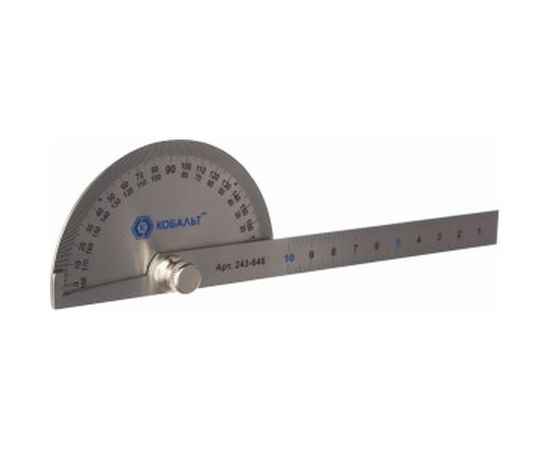 Переставной угломер с транспортиром 150мм КОБАЛЬТ 243-646 