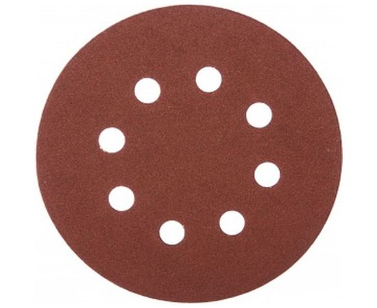 Круг шлифовальный универсальный 5 шт. (125 мм; Р120) "МАСТЕР" Зубр 35562-125-120 – изображение 2