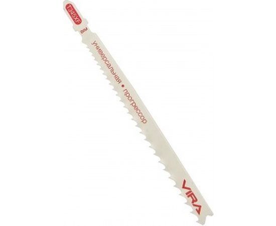 Пилка по металлу, древесине, и композитам T345XF (2 шт; 132х110 мм) для лобзиков Vira 552039 – изображение 2