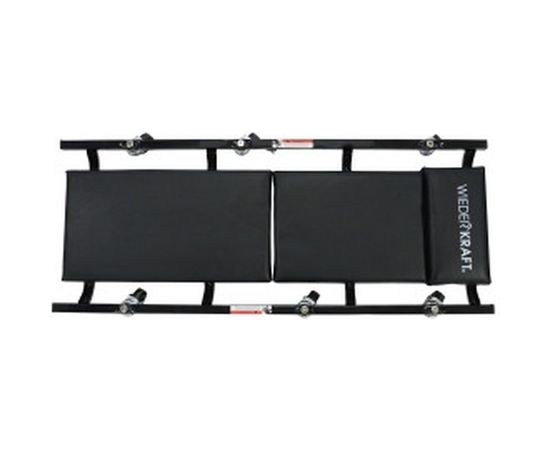 Ремонтный подкатной лежак на шести колесах WIEDERKRAFT складной WDK-86044 – изображение 2