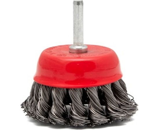 Щетка чашка, крученая металлическая проволока 75 мм для дрели Vira 572075 – изображение 2