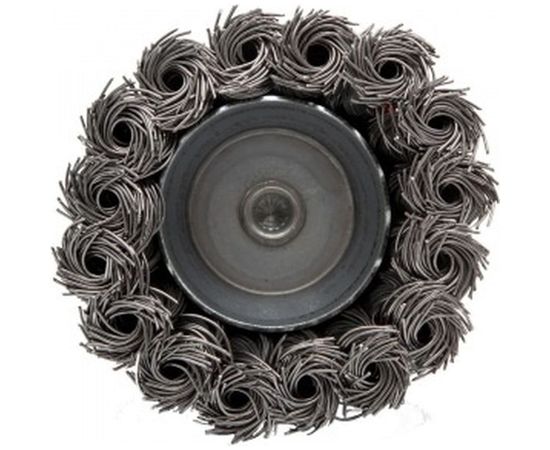 Щетка чашка, крученая металлическая проволока 65 мм для дрели Vira 572065 – изображение 2