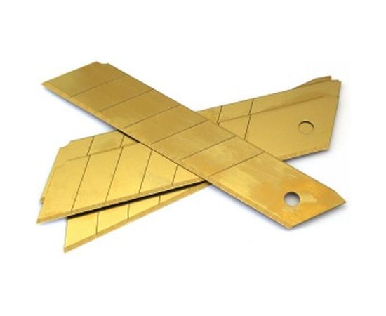 Лезвия для ножей сегментированные, титановые, 25 мм, 5 шт. VIRA 832025 – изображение 2