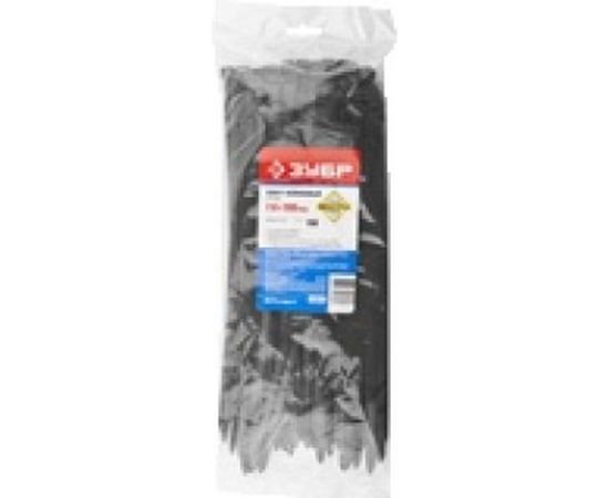 Нейлоновые хомуты Зубр черные, 2.5x150 мм, 100 шт. 309030-25-150 – изображение 2