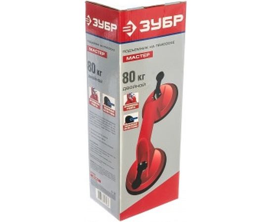 Двойной стеклодомкрат 80кг Зубр МАСТЕР 33724-2 – изображение 3