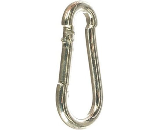 Карабин ЗУБР DIN 5299С, 5мм, 1 шт, оцинкованный, 304546-05 – изображение 3