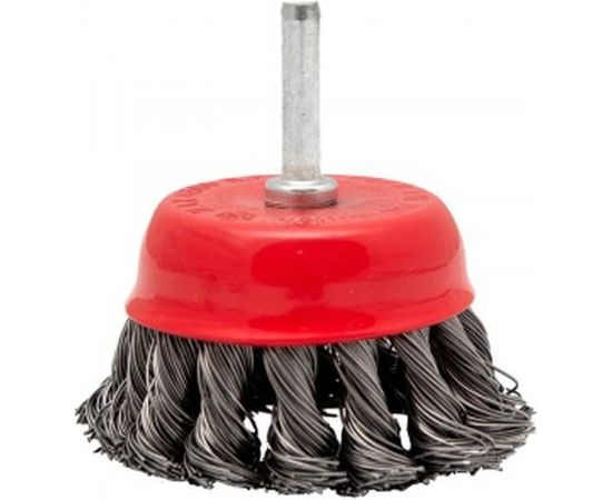 Щетка чашка, крученая металлическая проволока 65 мм для дрели Vira 572065 – изображение 3