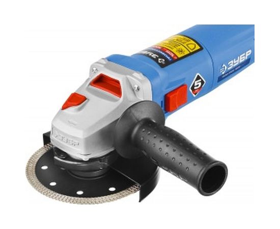 Углошлифовальная машина ЗУБР ПРОФЕССИОНАЛ УШМ-П125-1200 ЭПСТ – изображение 4