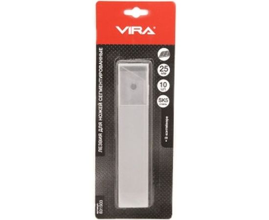 Лезвия сегментированные (25 мм; 10 шт) для ножей VIRA 831503 – изображение 4