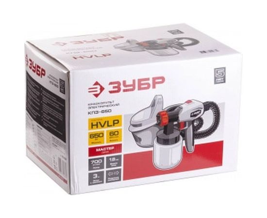 Электрический краскопульт Зубр МАСТЕР КПЭ-650 – изображение 5