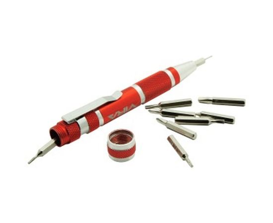 Отвертка для точных работ VIRA 303007 с набором бит, 9 штук – изображение 5