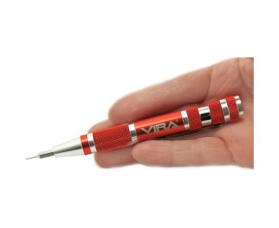 Отвертка для точных работ VIRA 303007 с набором бит, 9 штук – изображение 6
