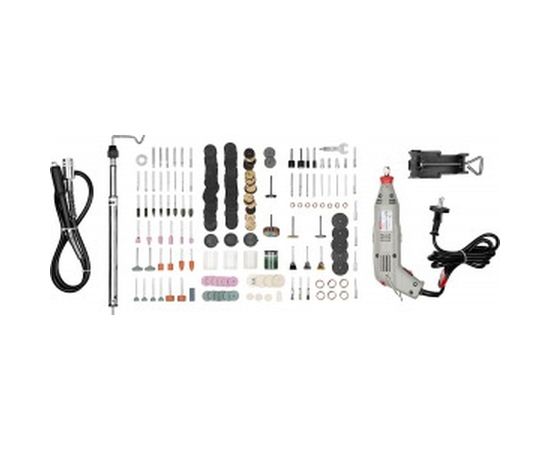 Гравер ЗУБР ЗГ-130ЭК + 242 предмета H242 – изображение 7