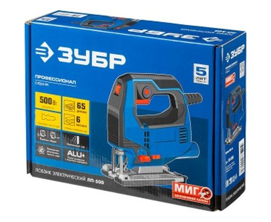 Электрический лобзик Зубр Профессионал ЛП-500 – изображение 8