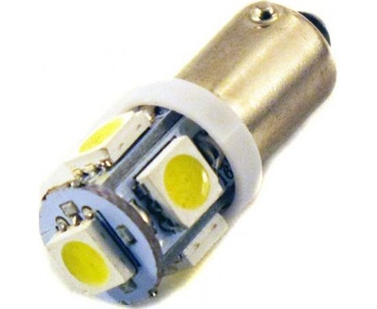 Автомобильная лампочка Вымпел BA9S-T4W 5SMD 5050 WHITE 5107 