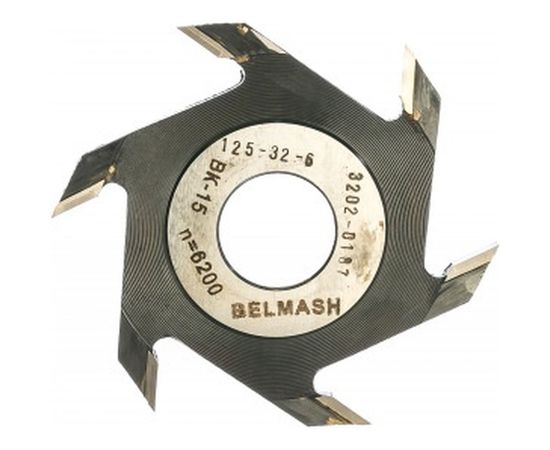 Фреза пазовая (125х32/30х6 мм) БЕЛМАШ RF0013A 