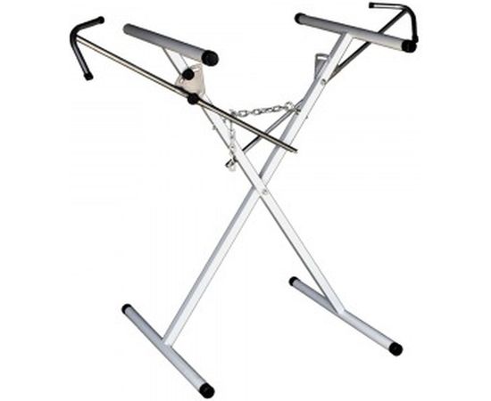 Х-образный стенд с регулируемыми дополнительным стержнями WIEDERKRAFT WDK-65027 
