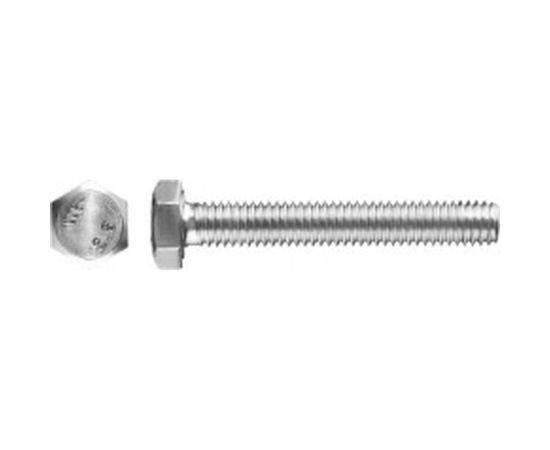 Болт ЗУБР ГОСТ 7798-70, M6 x 20 мм, 8 шт, кл. пр. 5.8, оцинкованный, 303086-06-020 