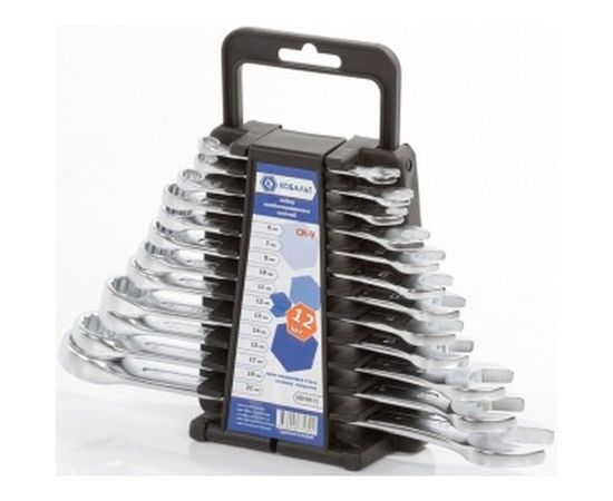 Набор комбинированных ключей 12шт КОБАЛЬТ 020104-12 