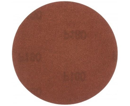 Круг абразивный на ворсовой основе под липучку (5 шт; 125 мм; P180) Vira 558025 