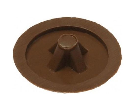 Декоративная заглушка под шуруп Зубр цвет дуб, шлиц №2, ТФ6, 40шт 4-308156-1 