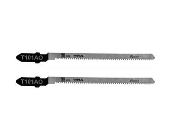 Пилка по дереву T101AO (2 шт; 100х50 мм) для лобзиков Vira 552036 