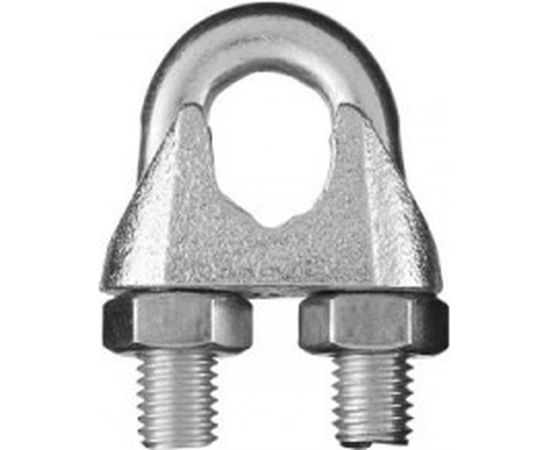 Зажим троса ЗУБР DIN 741, 10мм, 2 шт, оцинкованный, Профессионал 304416-10 – изображение 2